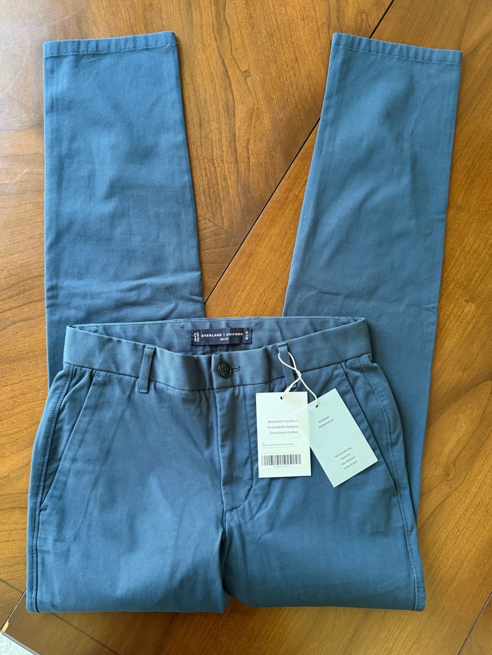 Everlane Dusty Blue Slim-Fit Chinos